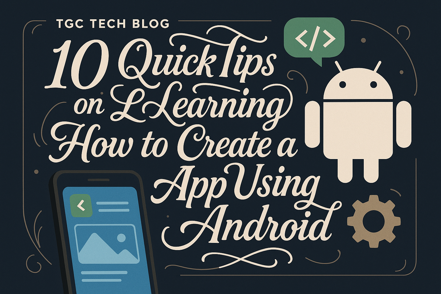 10 quick tips on Learning how to create an app using android